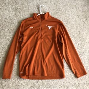 Nike Texas Longhorns Full ZIP Dri-fit
